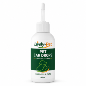 OEM Pet Ear Drops Manufacturer | Private Label Ear Cleaner - Pet Hygiene & Wellness Products - lively-pet.com