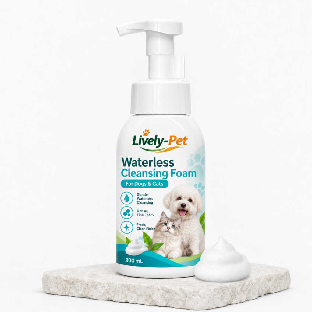 Produttore di shampoo senza acqua per animali domestici | Shampoo in schiuma con marchio privato</trp-post-cont...