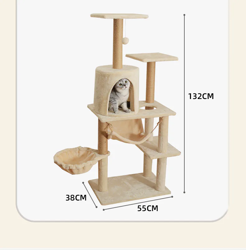 132cm cat tree dimensions